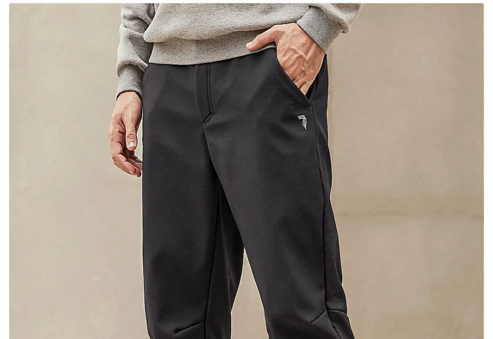 Мужские теплые флисовые прямые брюки Youpin водонепроницаемые и ветрозащитные