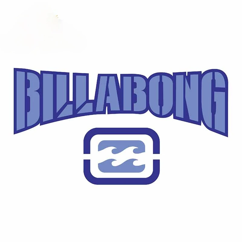 

Creativity Billabong Logo Camper Truck Decal Occlusion Scratch Car Graffiti Sticker Suitable for 4x4 Off Road SUV Fine PVC13x7cm