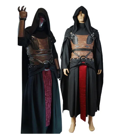 Карнавальный костюм Star Sith Dark Lord Darth Revan Униформа накидка плащ мужской на Хэллоуин