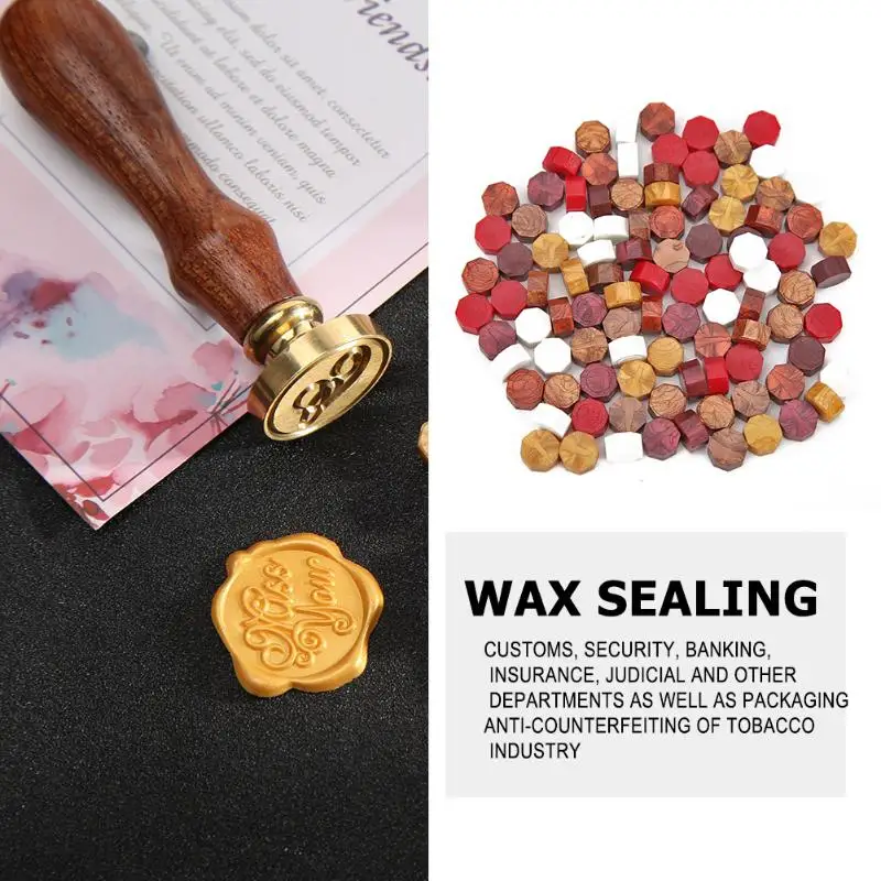 100 шт. восьмиугольный декоративный конверт в стиле ретро|Штампики| |