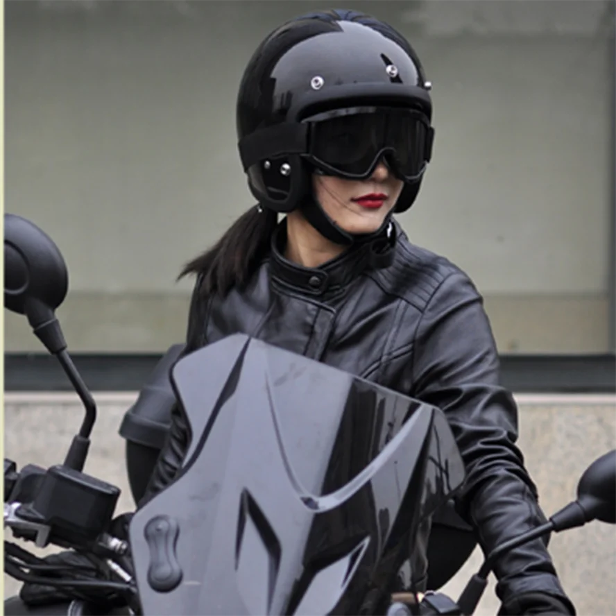 

Мотоциклетный шлем TT & CO 500X с открытым лицом, шлем для кафе, Racer, ретро, для мотокросса, скутера, Jet, casco jet, casco, Cafe racer DOT