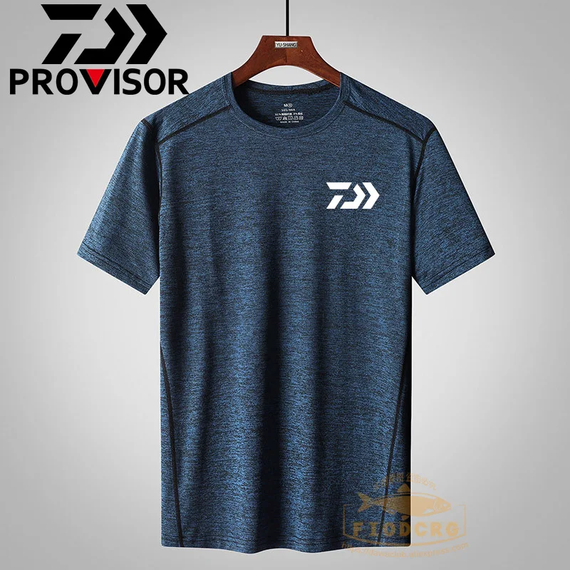 

2021 New Summer Daiwa Short-sleeved Fishing Clothes Quick-drying Short-sleeved Fishing Shirt Fishing T-shirt Fishing Clothes