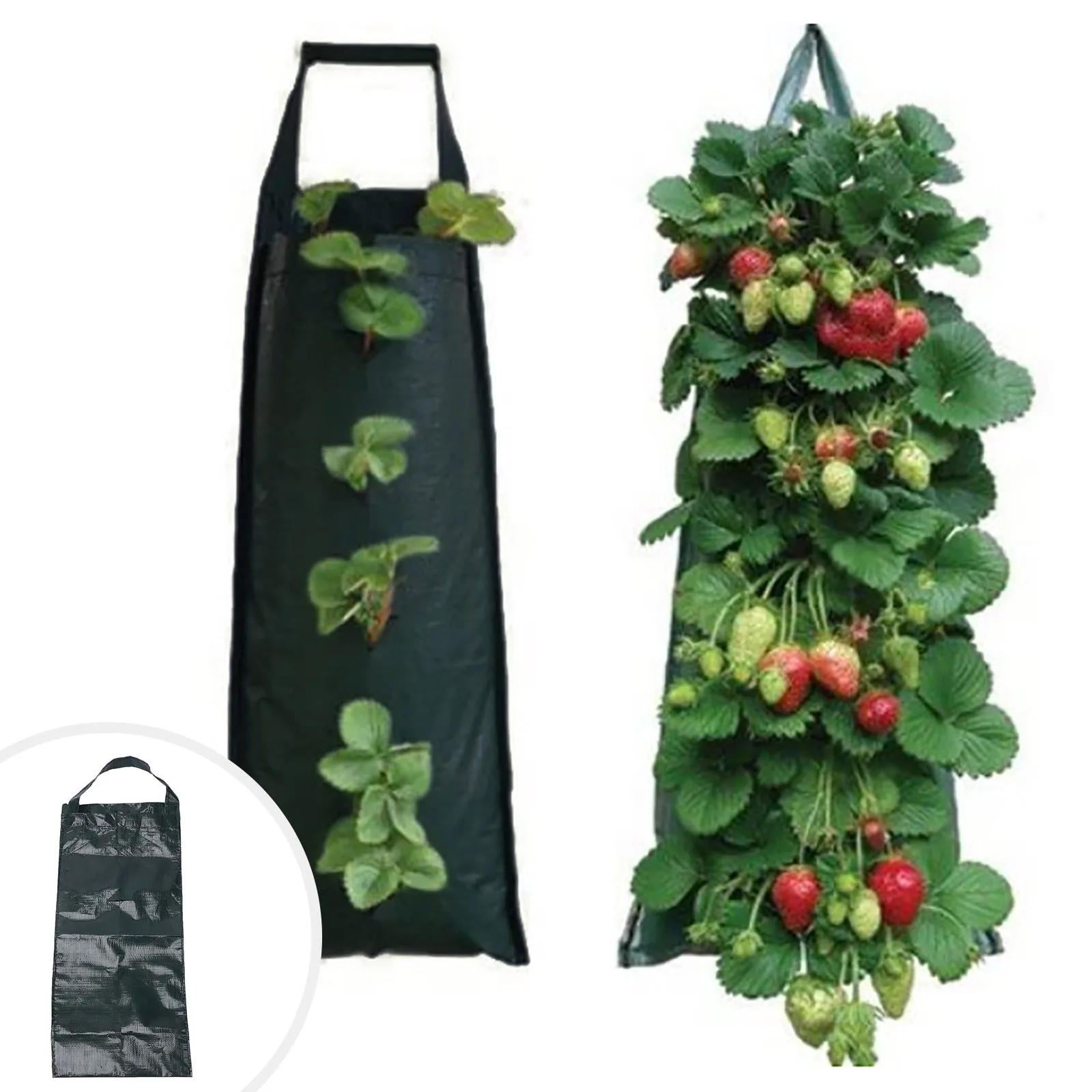Садово-огородный висит клубника посадка сумка для растений многопортовое