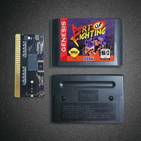 Боевого искусство 16 бит MD карточная игра для Sega Megadrive игровой консоли