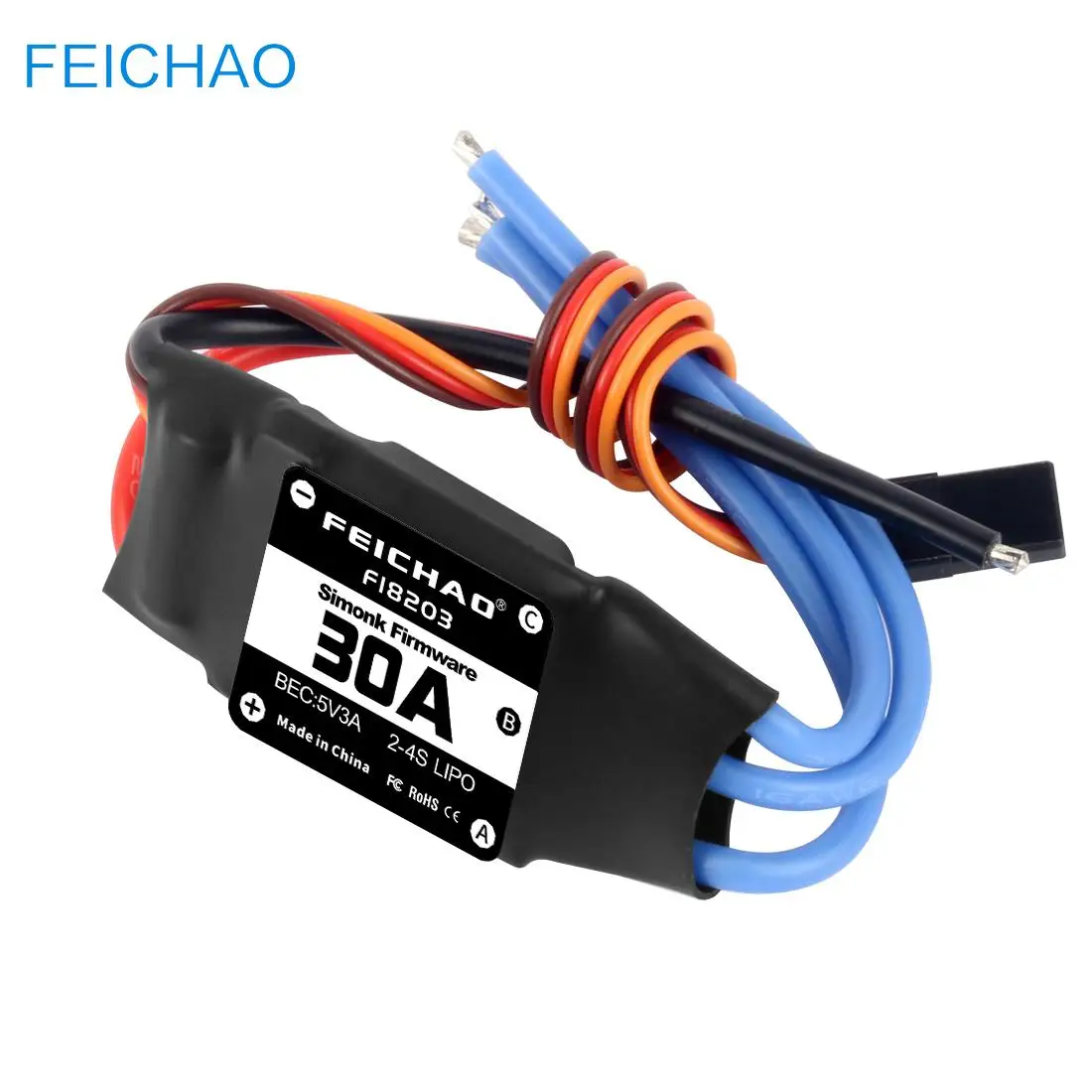 Simonk прошивки 30A ESC Электрический Скорость контроллер с выходом 5V 3A BEC для детей