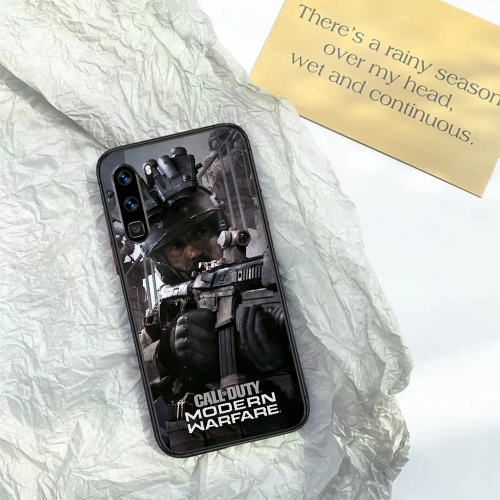 

Call of Duty COD Phone Case For HUAWEI P 9 10 20 30 40 Lite smart Pro Z 2019 Nova 5T 6 7 i black Back 3D Coque Pretty Etui Tpu