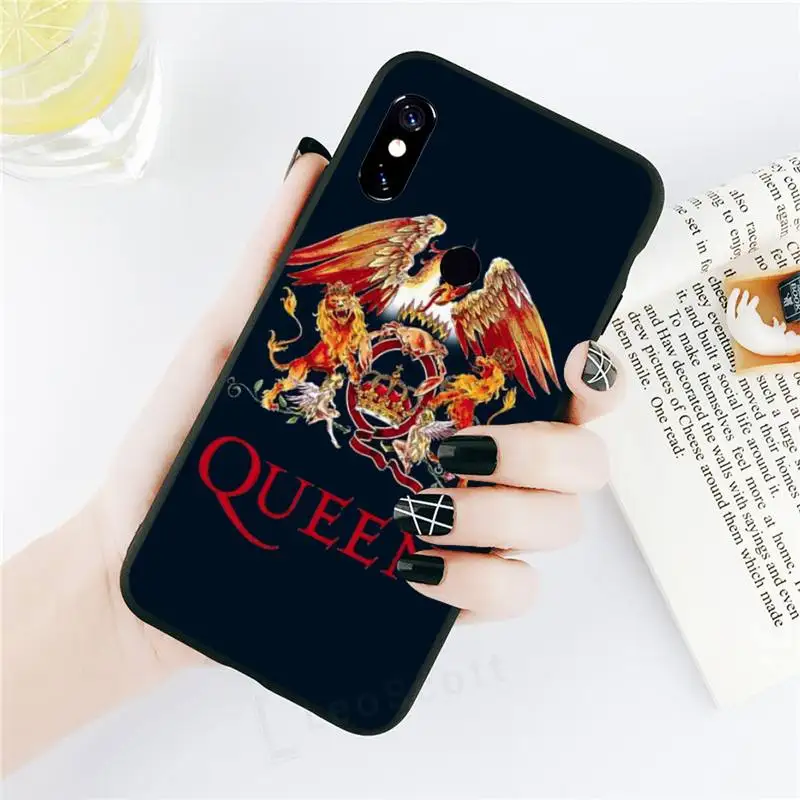 

Freddie Mercury Queen band Phone Case For Xiaomi Redmi note 7 8 9 t k30 max3 9 s 10 pro lite