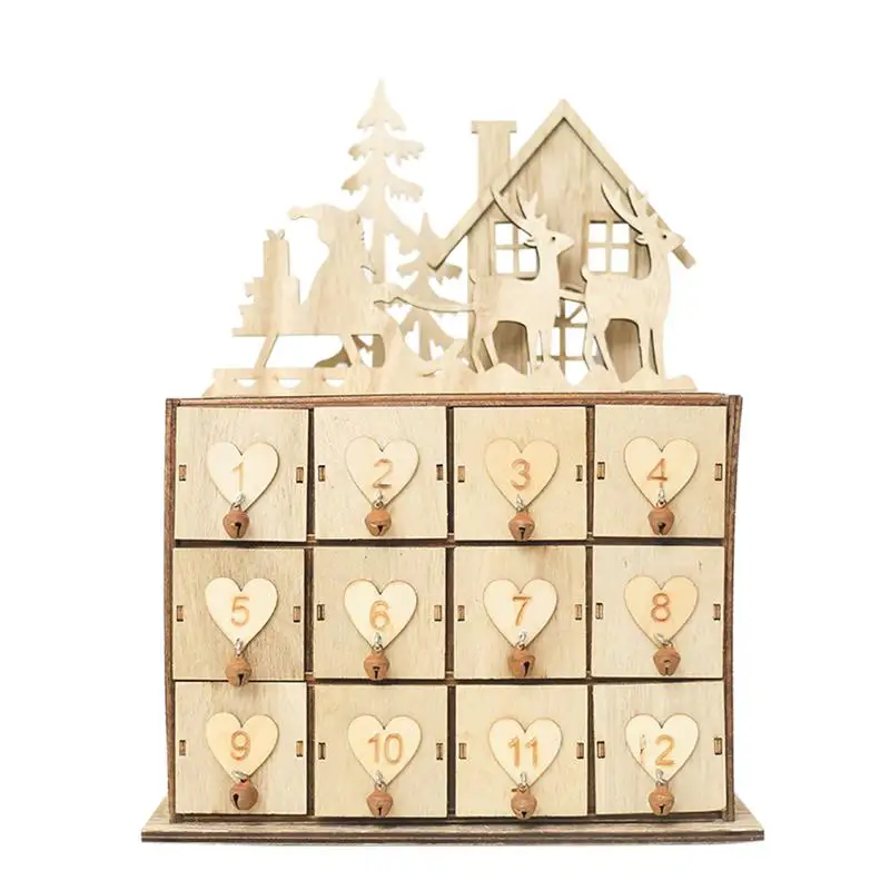 

1pc Desktop Calendar Christmas Countdown Calendar Creative Calendar Ornaments