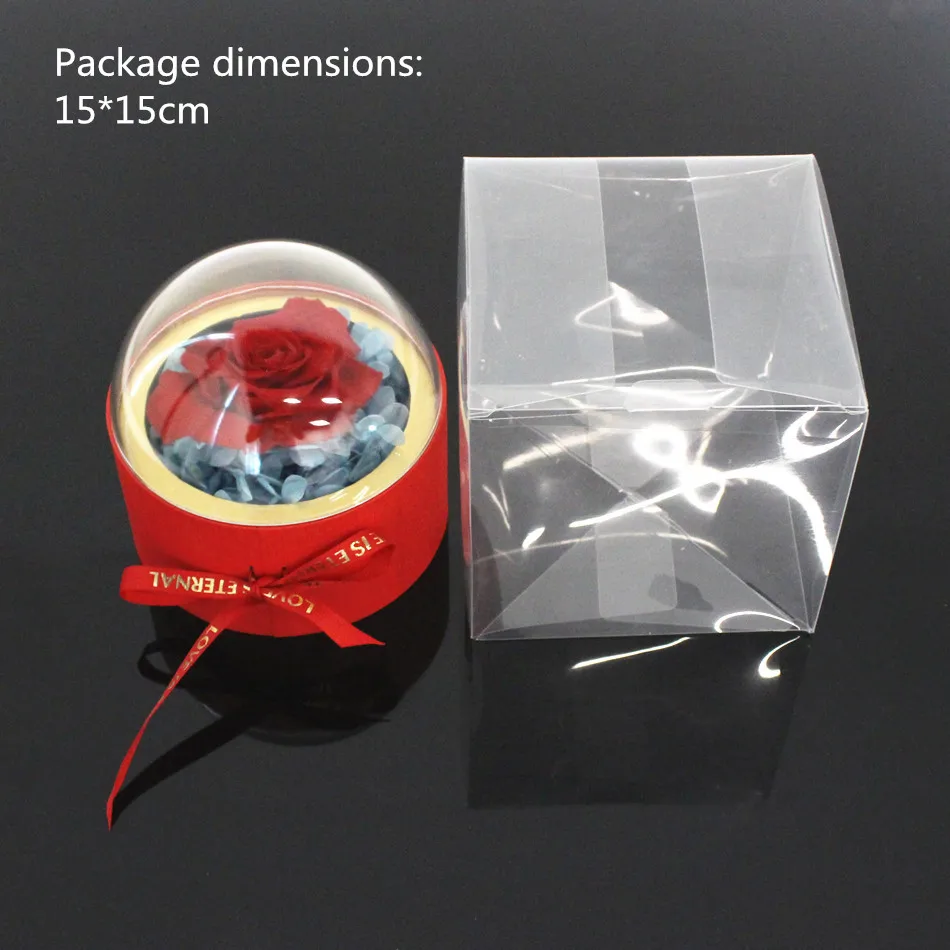 

9 colors beauty and the beast red rose sleeping rose eternal real rose best for mother's day, valentine's day, christmas gift