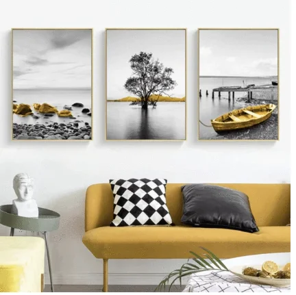 YELLOW SPLASH | Painting &amp Calligraphy