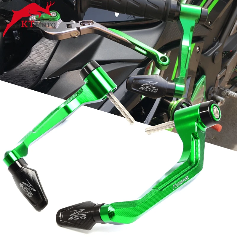 Для мотоцикла Z400 Z 400 2019 2020 с чпу алюминиевые ручки на руль торцевые наконечники +