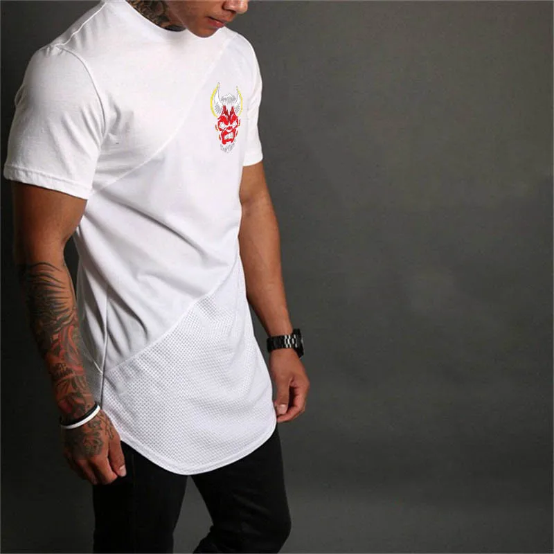 Футболка мужская с коротким рукавом брендовая тенниска из хлопка майка для