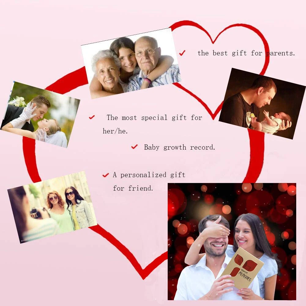 Photo Album Scrapbook Vintage Scrapbooking Supplies Cover Binder Photocards For DIY Memories Wedding Anniversary Book Xmas Gifts | Дом и сад