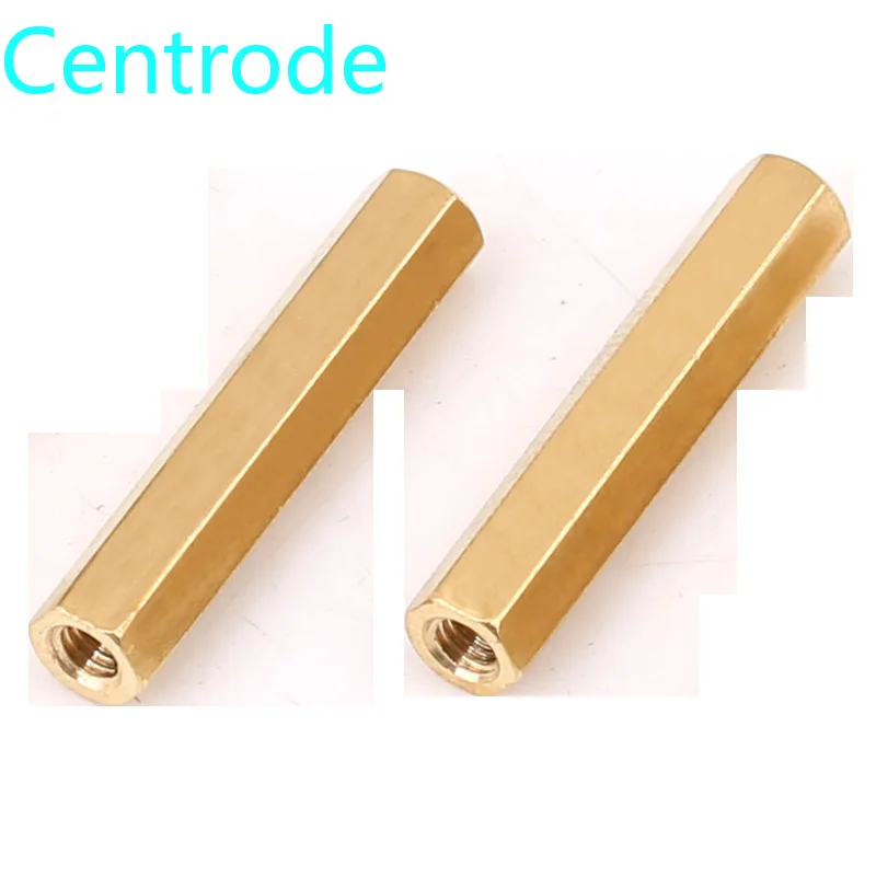 Двухсторонняя Шестигранная медная шпилька m2m2.5 изолирующая Шпилька пустотелый