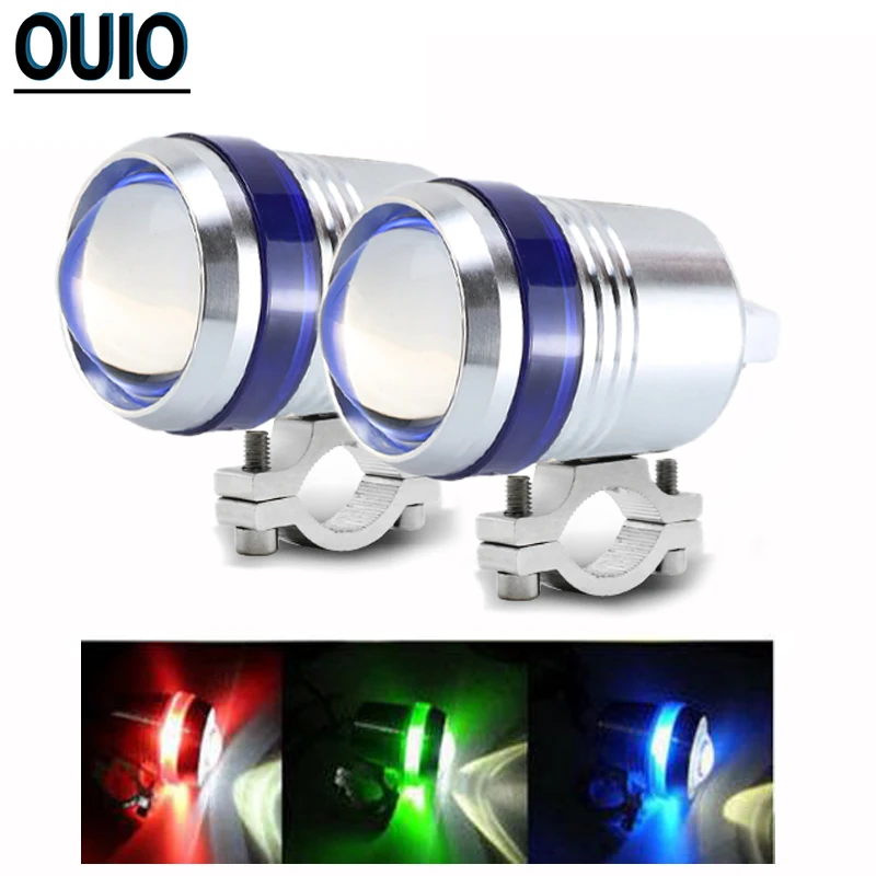 

20W Super Bright Motorcycle Headlight LED U3 Motorbikes Headlamp 12V Moto Single Lights Motorbike Fog Lamp Scooters Work Light