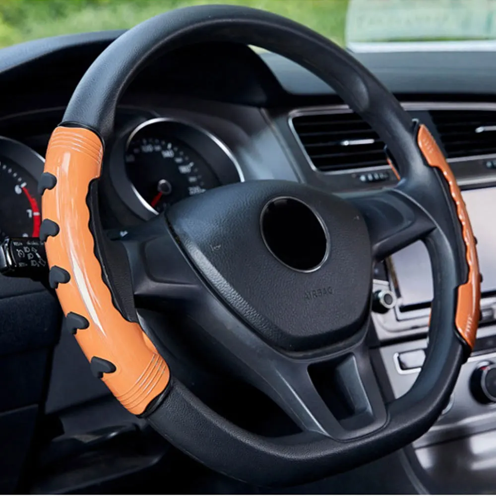 1 комплект силиконовый авто чехол рулевого колеса автомобиля Нескользящие
