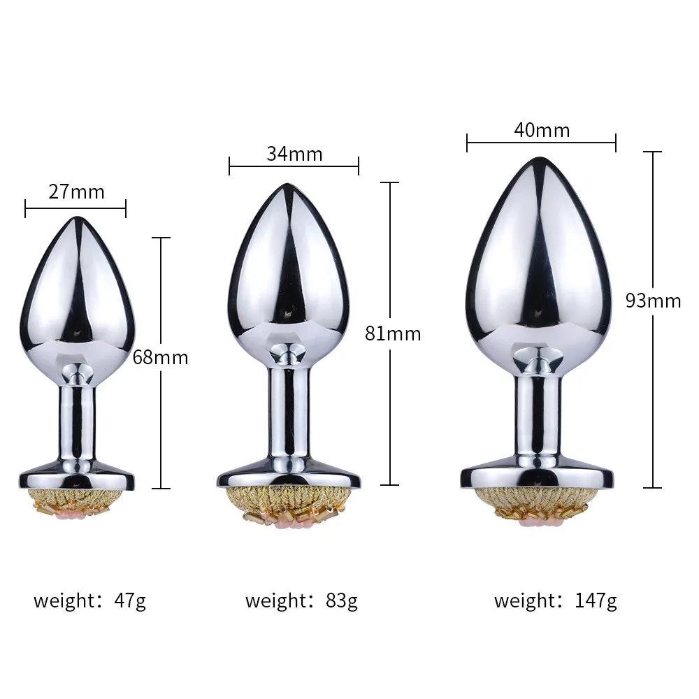 Горячие эротические абсолютно новые из нержавеющей стали анальные секс игрушки