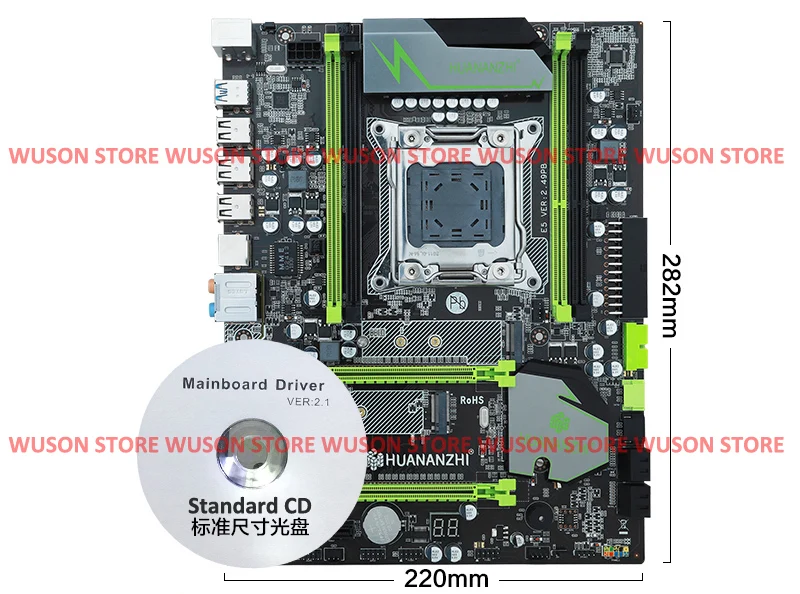 Материнская плата HUANANZHI X79 cpu ram combos Xeon E5 1620 SROLC cpu(4*4G) 16G DDR3 RECC memorry все хорошо Протестировано 2 года гарантии