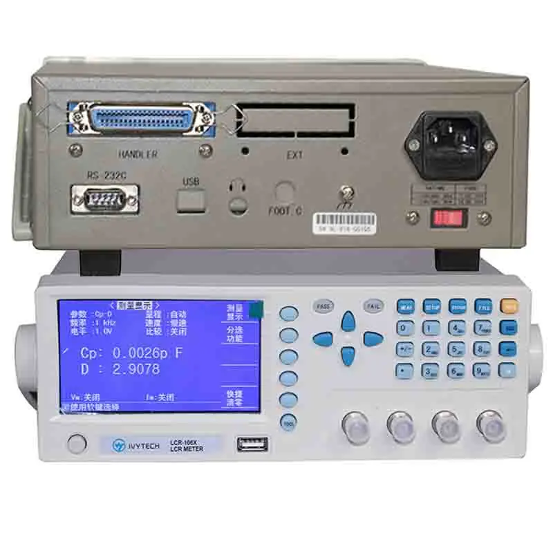 Digital LCR Meter Precision Test Frequency 40HZ to 1000KHZ Capacitance And Inductance Resistance Tester Meters Bridge For Lab