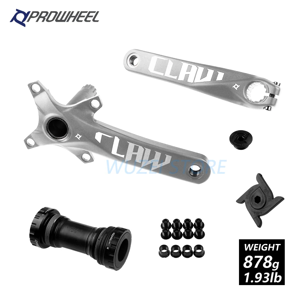 PROWHEEL 104BCD MTB шатун для велосипеда из алюминиевого сплава с нижней части шатун для велосипеда MTB Кривошип велосипеда аксессуары 170 мм 175 мм
