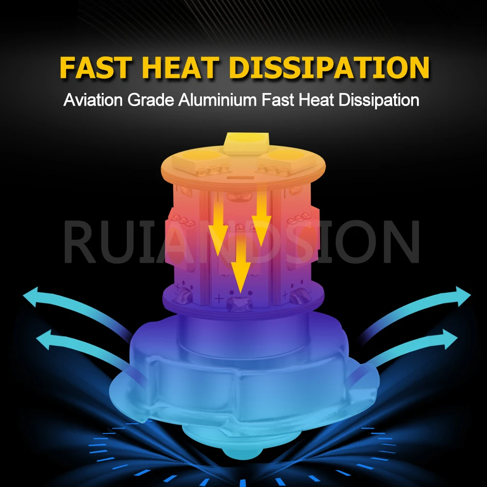 2pcs P26S Led COB Motorcycle Headlight Car 10-80V 9smd 5050 DRL Daytime Light Motorbike 3W Fog Head Lamp 12V 24V |