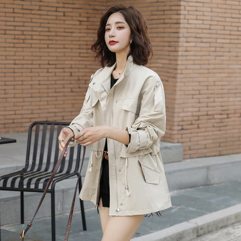 

Fashion women comfortable work style coat new arrival elegant outerwear vintage temperament trend 3 colors available coat Jacket