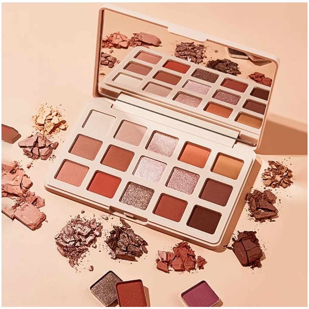 

Pudaier 15 Color Eyeshadow Makeup Palette Glitter Pearl Powder Eyes Makeup Matte Earth Color Eye Shadow Palette Cosmetic Palette