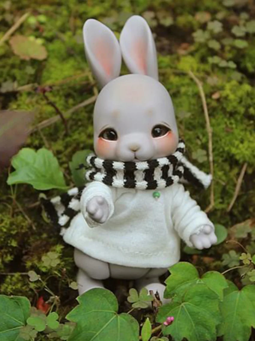 Бесплатная доставка BJD SD кукла 1/12 кролик подарок на день рождения высокое