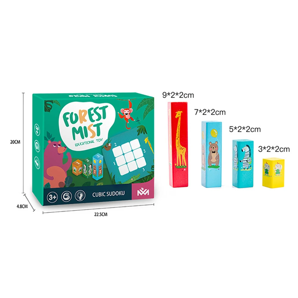 

Children Wooden Puzzle Sudoku Game Logical Parent-child Interactive Board Toy kids Educational Toys for Children