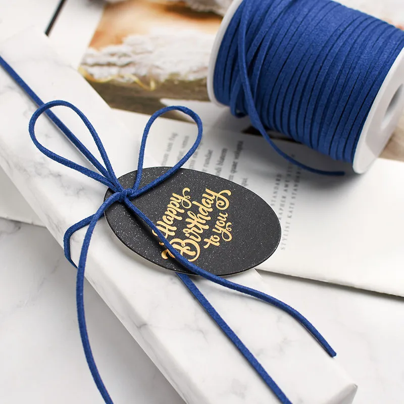 Плетеный шнур из искусственной замши 5 ярдов/3 мм | Дом и сад