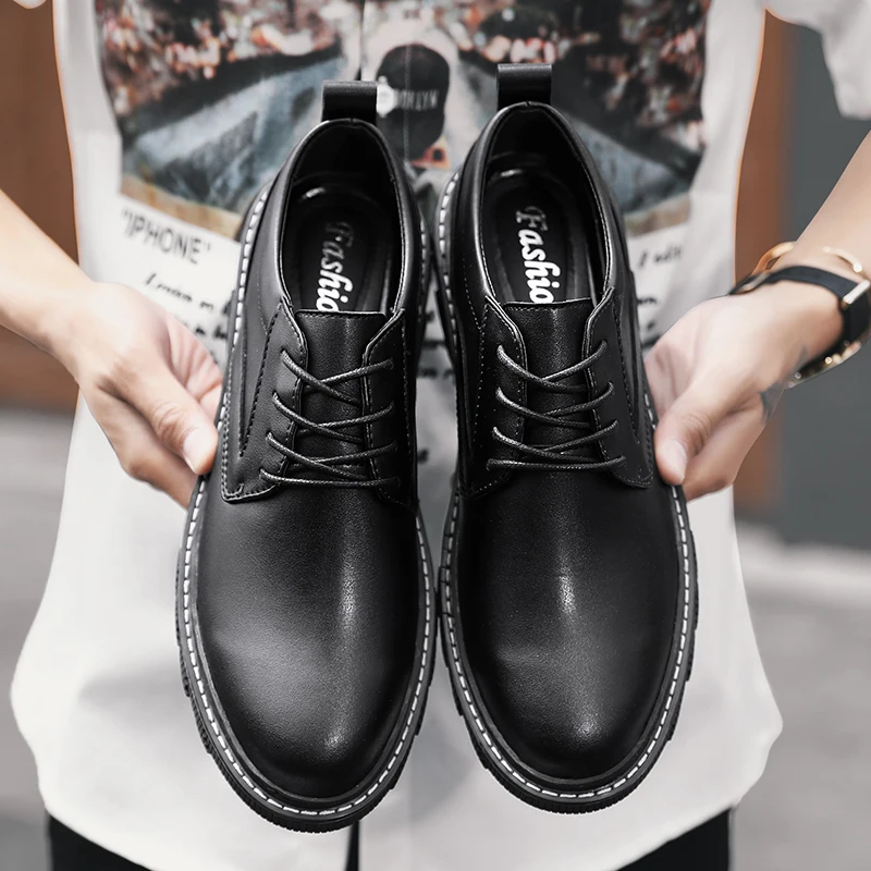 

Zapatos Casuales Men Leisure Shoes Casual 2020 Zapatos De Hombre Men's Leather Fashion Sports Sapatos Mens New Breathable
