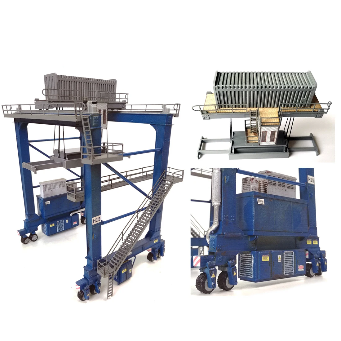 Модель железнодорожного судна в масштабе 1:87 стиле HO для самостоятельной сборки