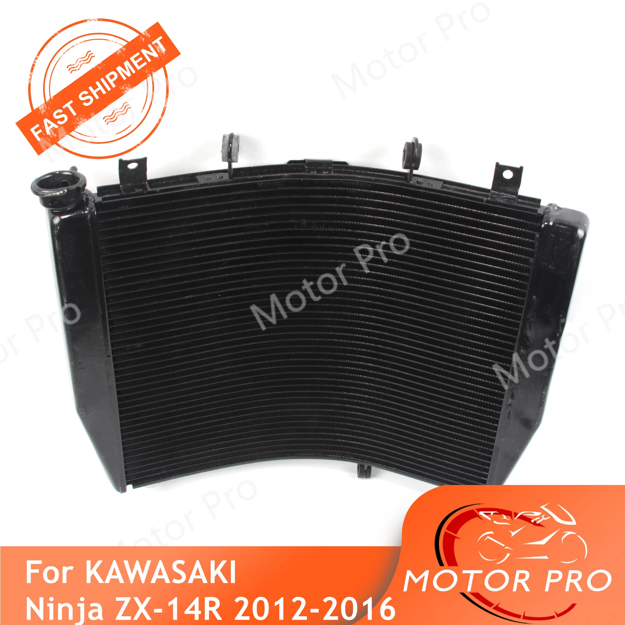 Radiator For Kawasaki Ninja ZX14R 2012 - 2016 Cooling Cooler ZX 14R ZX-14R 2013 2014 2015 water Accessories ZG1400 | Автомобили и