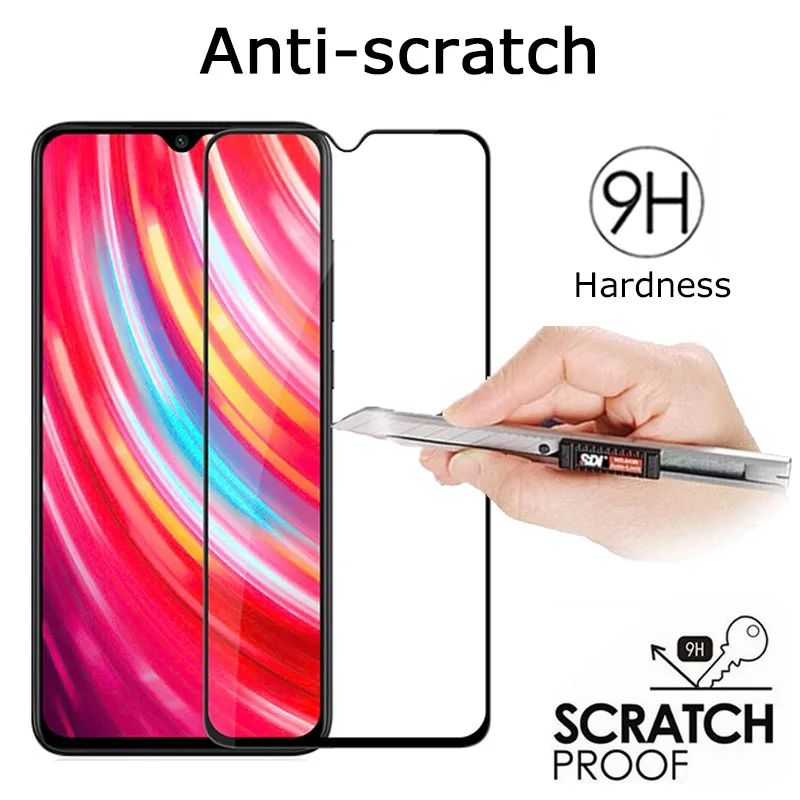 Закаленное стекло для камеры Xiaomi Redmi Note 9 8 Pro 8T Защитное экрана металлическое