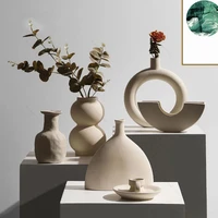 nordic ins ceramic vase home decoration ornaments crafts vegetarian ceramic flower pot art vases home decoration ornament gifts