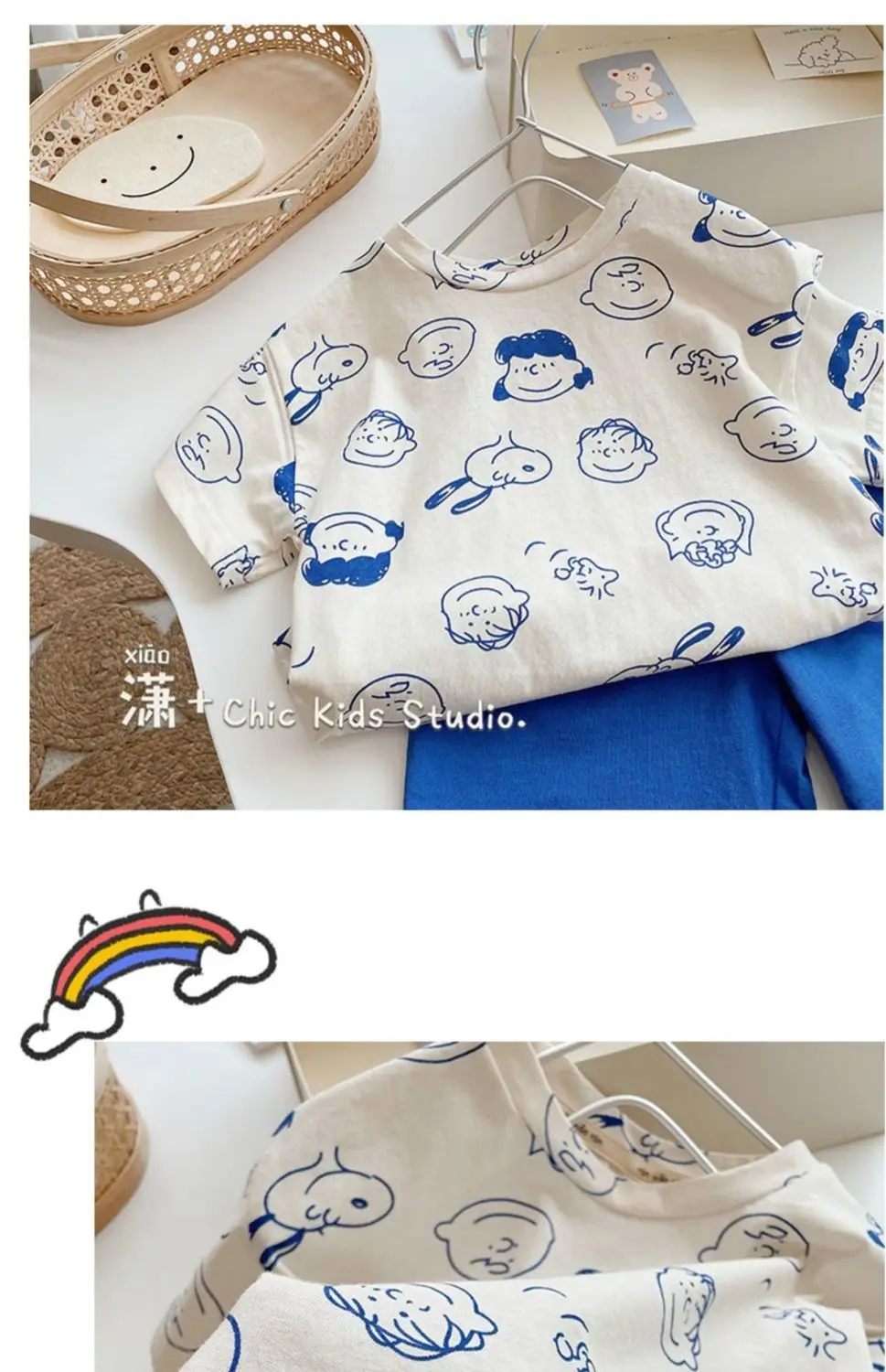 VIDMID Boys and girls Cotton Short Sleeve T-Shirts summer new children&#39s all over print loose baby half sleeve thin tops P5345 | Детская