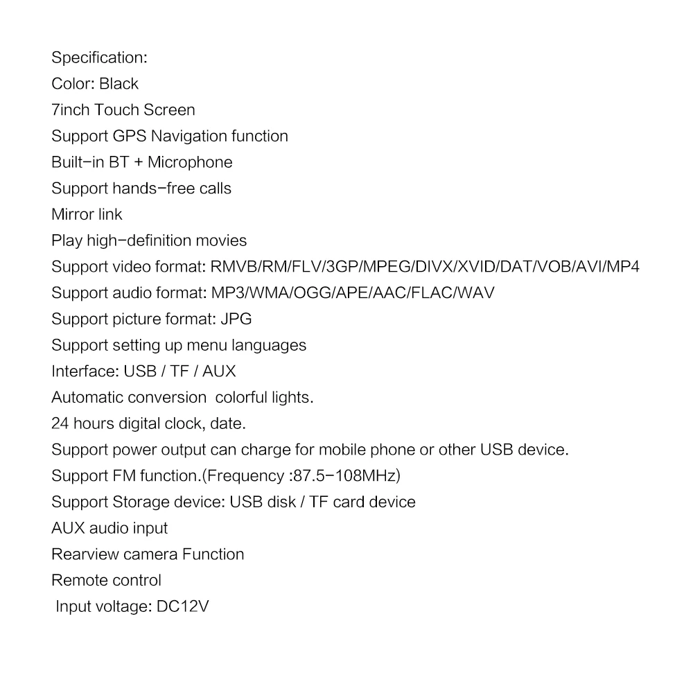 LTBFM Авторадио 2 din gps 7 дюймов сенсорный экран Автомагнитола 2din мультимедийный плеер авторадио gps навигация mp5 Аудио Стерео 7020G
