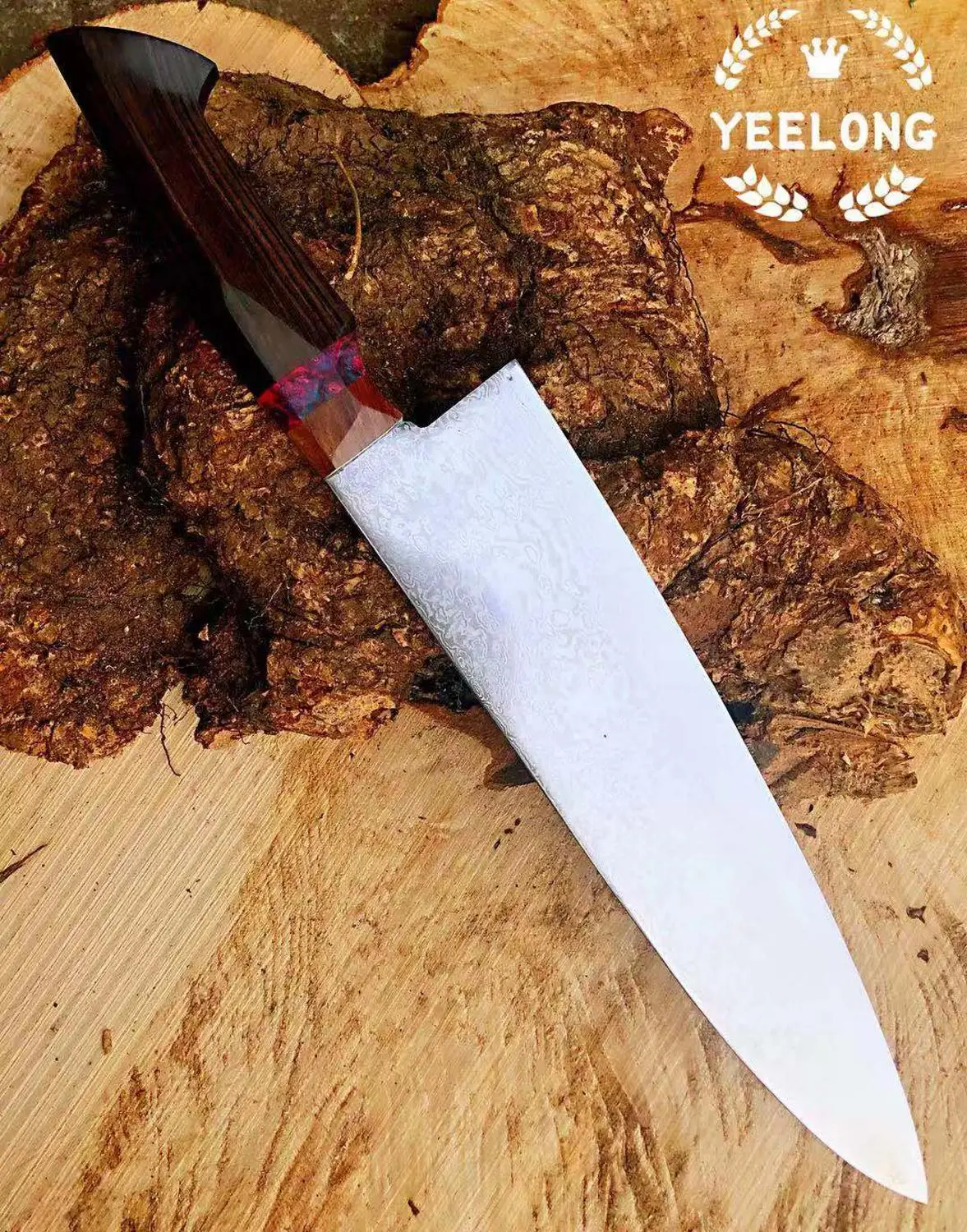 Дамасский нож шеф повара японский кухонный Gyuto инструмент для приготовления мяса
