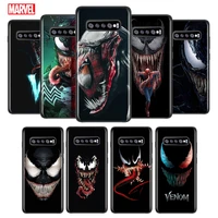 marvel venom shockproof cover for samsung galaxy s21 s20 fe ultra lite s10 5g s10e s9 s8 plus black phone case