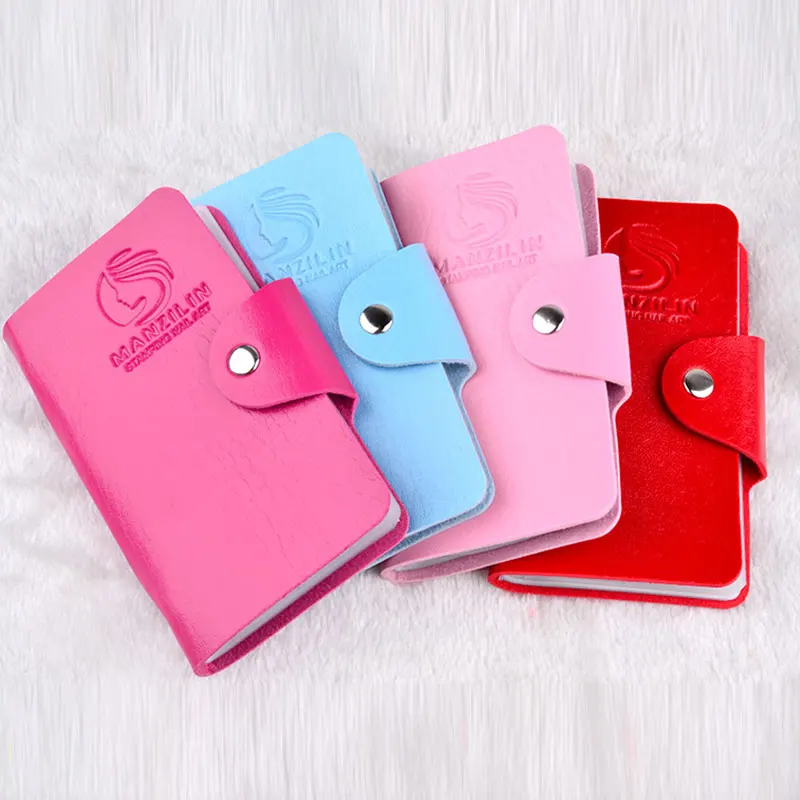 Hot 24 Slots Large Rectangular Nail Art Stamping Plate Holder Storage Nail Plate Organizer Empty Case PU Leather Cases Wholesale