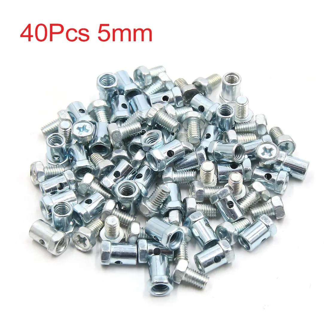 

40 шт. 5 мм резьбовой диаметр мотоциклетный тормозной кабель провод без пайки ниппель винт