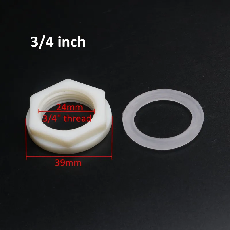 3l4 inch 1/" 3/4" пластиковые/латунные резьбовые гайки 1/2 дюймов соединительные гайки для полива сада аквариума фитинги для аквариума 1 шт - Цвет: 3l4 inch