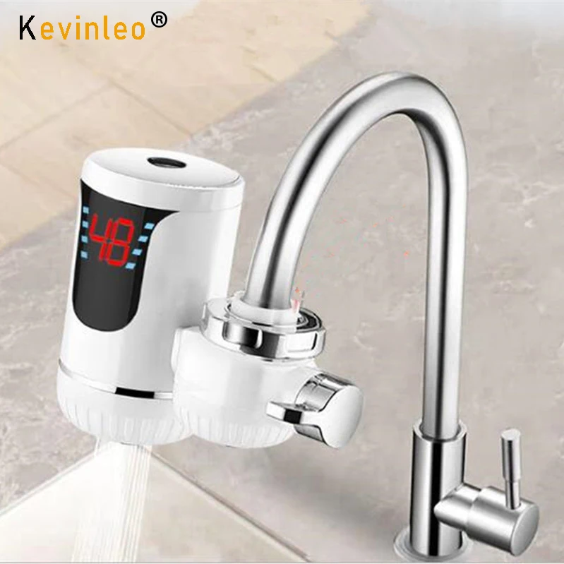 

Tankless Water Heater 220V Electric Water Heater Kitchen Faucet Hot and Cold Water Tap Instant Hot Water
