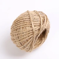 jojo bows 1 5mm 30m plain jute rope student creative hand decorated cords tag rope gift wrapping party supplies diy materials