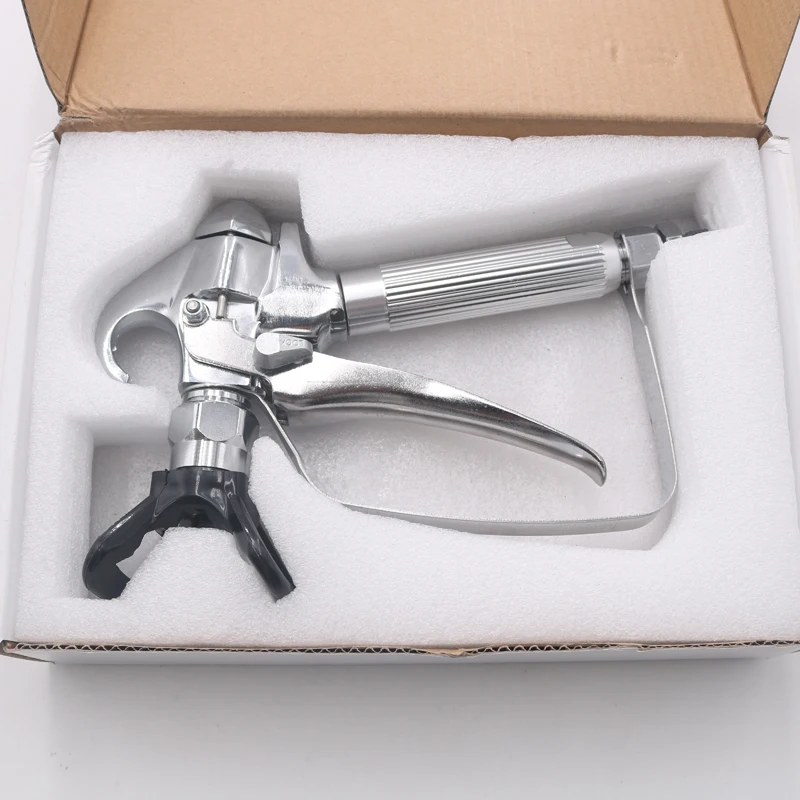 Профессиональный безвоздушный краскопульт распылитель краски используется в