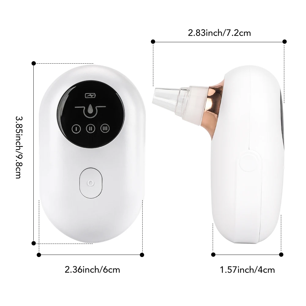 Электрический прибор для вакуумной чистки лица вытяжка очиститель пор вакуумный