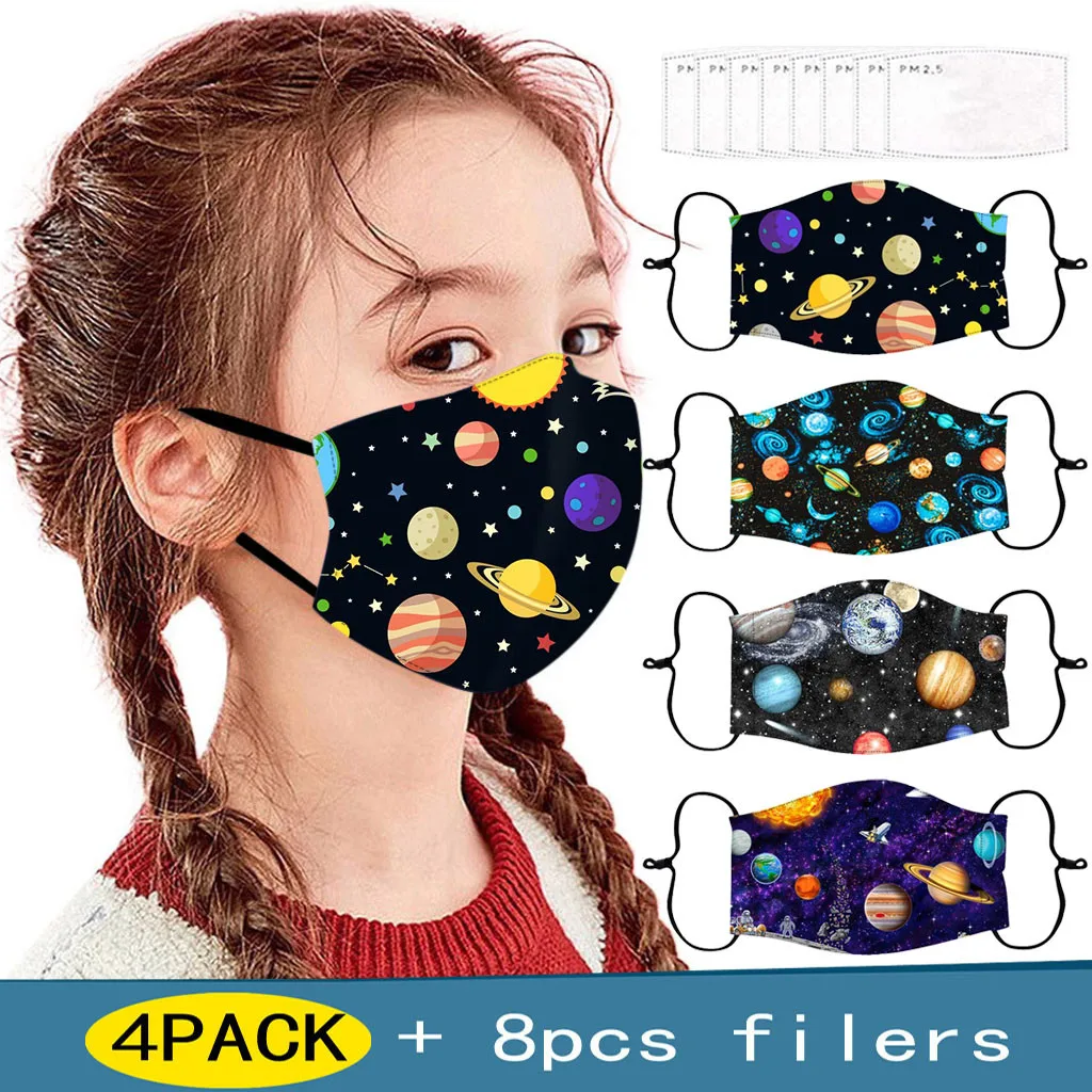 4 шт. креативная Милая маска для лица детский Карнавальный костюм