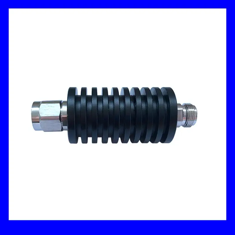 Бесплатная Доставка 20 Вт N штыревой в гнездовой коаксиальный РЧ аттенюатор DC 3GHz 50