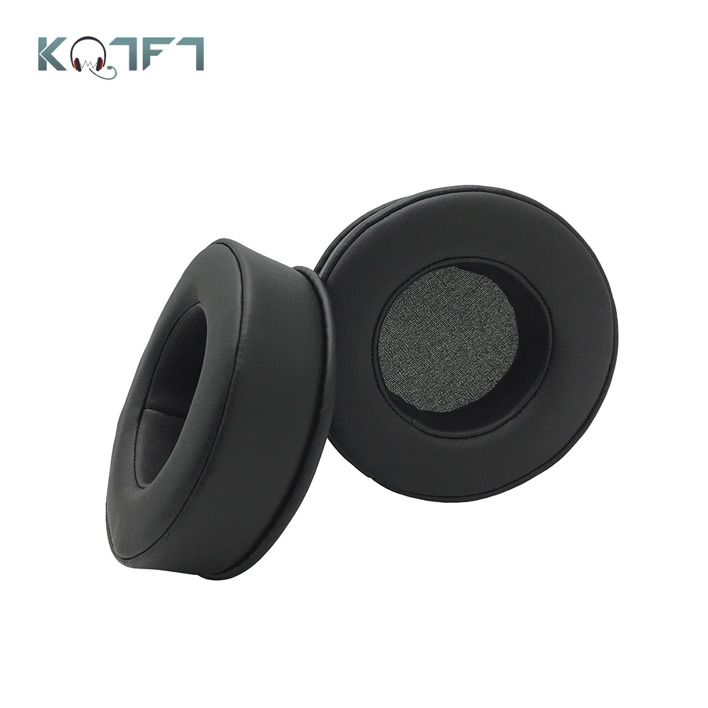 KQTFT-almohadillas de terciopelo de repuesto para auriculares, piezas de almohadillas para los oídos para Audio-Techinca, ATH-AVA400, AVA-400, almohadillas para los oídos
