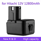 Аккумуляторная батарея для Hitachi, перезаряжаемая батарея 12 В для Hitachi EB1214S, EB1220BL, EB1212S, WR12DMR, CD4D, DH15DV, C5D, DS, 12DVF3